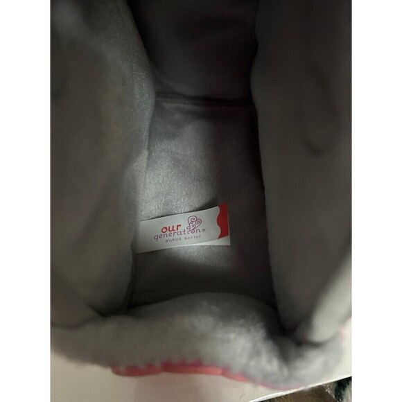 Our Generation Doll Pet Dog Cat Carrier Bag Pink Hearts toy - Picture 6 of 8